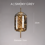 Essence - Superbe Suspension En Verre Brun