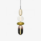 Lampe Pendante En Verre Confit