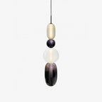 Lampe Pendante En Verre Confit