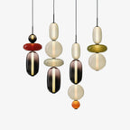 Lampe Pendante En Verre Confit