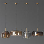 Fenora - Hôtel Lampe Suspendue En Verre