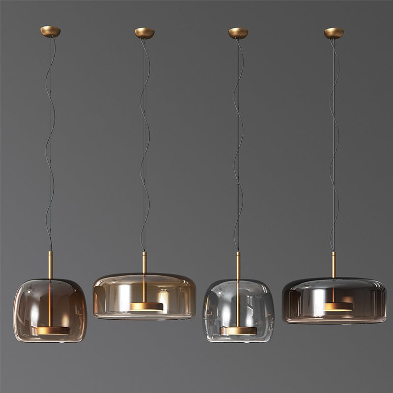 Fenora - Hôtel Lampe Suspendue En Verre