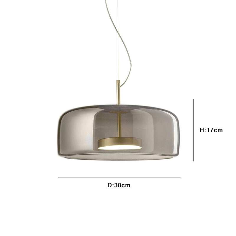 Fenora - Hôtel Lampe Suspendue En Verre