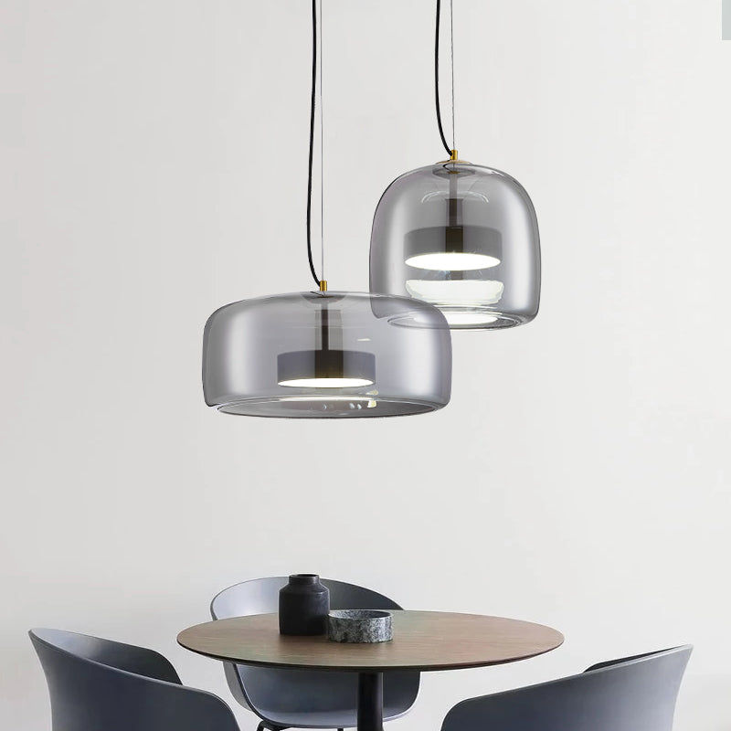 Fenora - Hôtel Lampe Suspendue En Verre