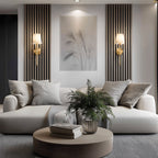 WIRELESS SAND WALL SCONCES (SET OF 2)