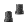 Black Metallic Tree Shades (Set of 2)