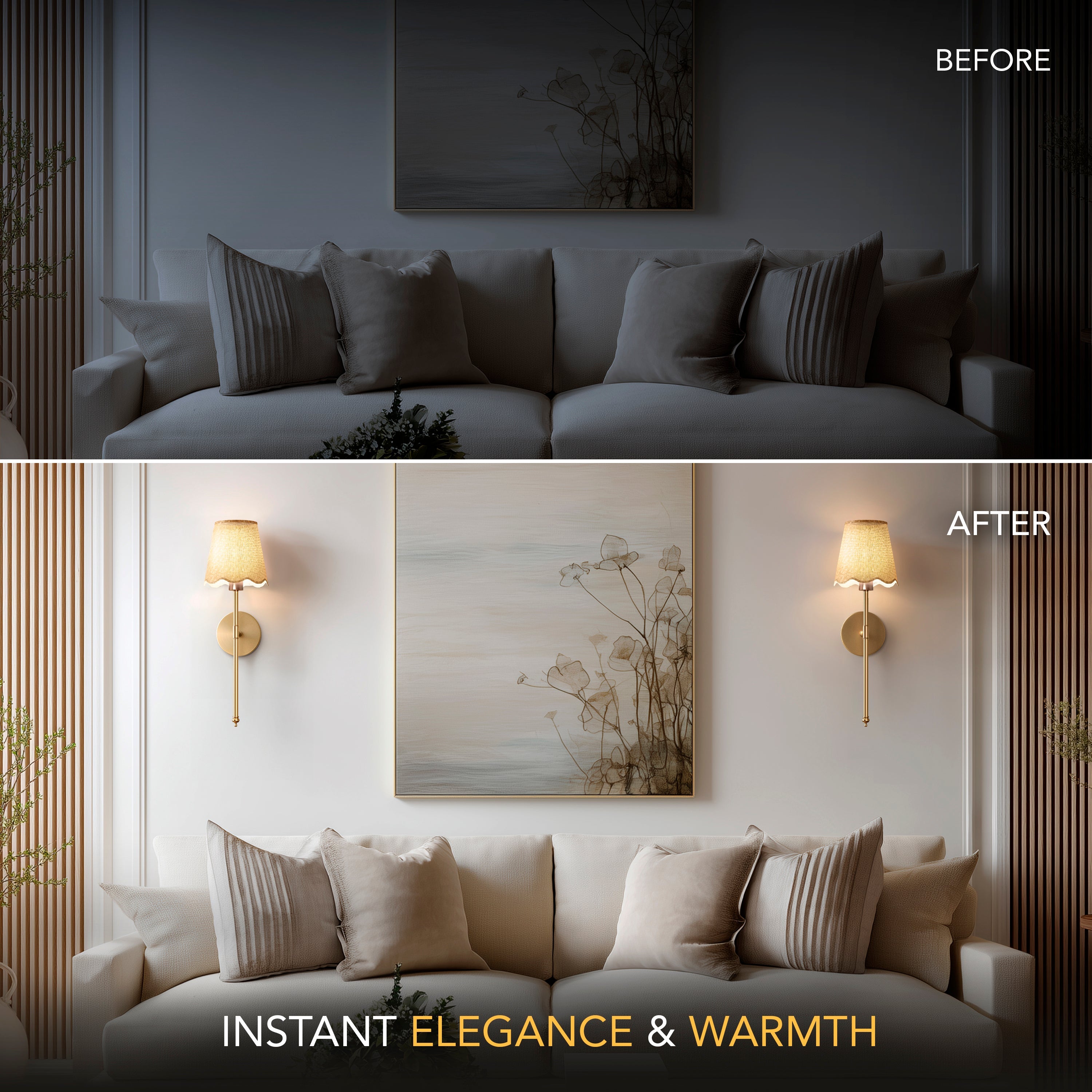 WIRELESS BOHO WALL SCONCES (SET OF 2)