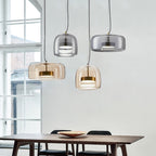 Fenora - Hôtel Lampe Suspendue En Verre